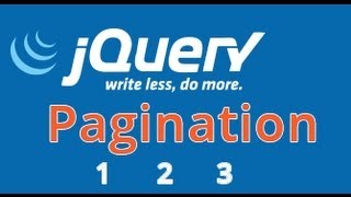 Jquery Pagination Tutorial plugin Javascript pagination tutorial Plugin Simple pt36 [upl. by Ardell]