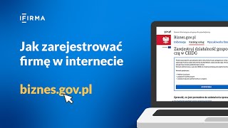 Rejestracja firmy przez internet  Jak wypełnić formularz CEIDG krok po kroku [upl. by Nahtiek]