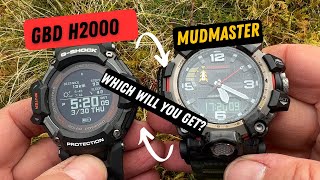 G Shock GBD H2000 and GWG 2000 Mudmaster [upl. by Sidonnie]