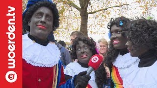 Intocht Sinterklaas en zwarte Piet in 2016 [upl. by Anikat]