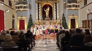 Folklorni ansambl Linđo  Dubrovnik  Tradicionalni Božićni koncert u crkvi Male braće [upl. by Esilahc]