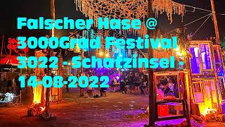 Falscher Hase at 3000Grad Festival 3022  Schatzinsel  14082022 DJ Set  Deep House [upl. by Noedig]