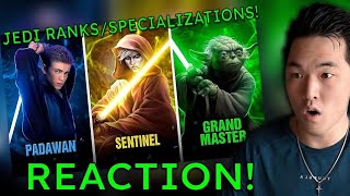 EVERY SINGLE Jedi Rank Specialization Explained Reaction  Red Five [upl. by Job574]