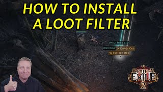 Path of Exile 2  How to install a loot filter [upl. by Miharbi]