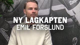 Emil Forslund  Ny lagkapten i Nybro Vikings [upl. by Ingrid796]