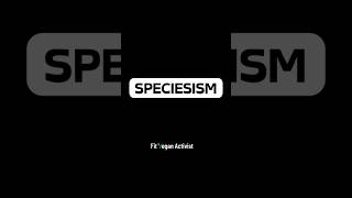 Speciesism [upl. by Nonrev861]