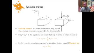 Geodynamics  Lecture 53 Uniaxial stress [upl. by Anitnauq]