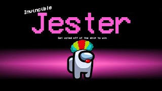 Among Us NEW INVINCIBLE JESTER ROLE mods [upl. by Matt516]