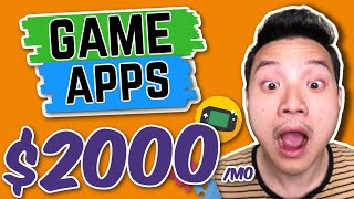 Playing FREE Games That Pay REAL MONEY  Make Money Online [upl. by Assiar]