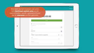 Mobiel Urenbriefje app  Urenregistratie  Apps op de bouwplaats [upl. by Sirdi200]