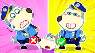 This Is the Way Baby Police Get Dressed  Series Learns Good Habits for Kids  Cartoon For Kids [upl. by Yeslaehc]