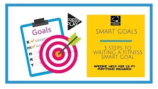 SMART goals 3 steps to writing a fitness smart goal [upl. by Michigan]