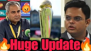 champions trophy 2025 news  champions trophy 2025 pakistan reaction [upl. by Akimrehs695]