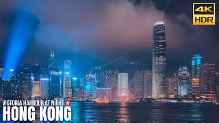 Hong Kong — Walking in Tsim Sha Tsui at Night【4K HDR】  City Walking Tour [upl. by Penhall95]