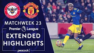 Brentford v Manchester United  PREMIER LEAGUE HIGHLIGHTS  1192022  NBC Sports [upl. by Kalvn]