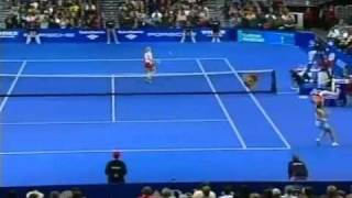 Kim Clijsters vs Amelie Mauresmo 2003 YEC Highlights [upl. by Akimihs754]