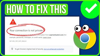 FIXED Google Chrome Your Connection is Not Private 2024 [upl. by Olocin]