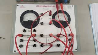 LCR Resonance circuit [upl. by Esened]