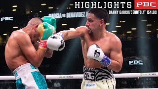 Danny Garcia makes a statement in his 154 lb debut vs Jose Benavidez  FIGHT HIGHLIGHTS [upl. by Jarrow951]