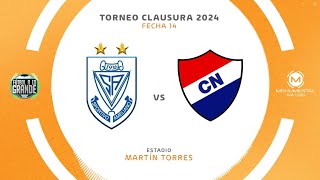 Ameliano vs Nacional  Fecha 14  Torneo Clausura 2024 [upl. by Lenka382]