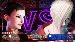 Haitani Chun Li vs Momochi ED：ハイタニ（春麗）vs ももち（エド） [upl. by Born]