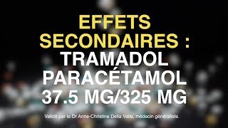 Tramadol Paracétamol 375 mg 325 mg  de nombreux effets indésirables [upl. by Josie34]