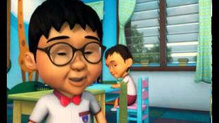 Upin dan Ipin S03E04 Gosok Jangan Tak Gosok Part 2 [upl. by Enovaj]