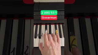 Nina Simone  Sinnerman pianotutorial pianolessons cordonbleuoff [upl. by Ahsote]