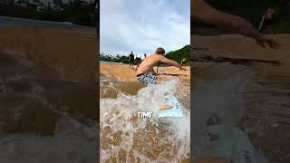 River Meets Ocean 😱 whoisjob  on TT shorts [upl. by Trinee]