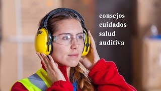 consejos y cuidados del oído para evitar pérdida auditiva [upl. by Aicelaf]