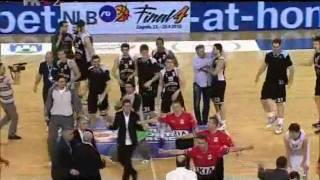 Cibona vs Partizan 25 april 2010  Final 4 finale NLB League 20092010  HRT2 last minut [upl. by Amoihc]