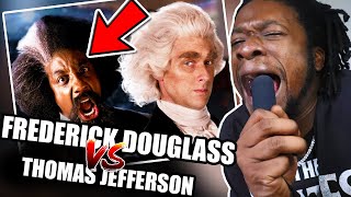 Frederick Douglass vs Thomas Jefferson Epic Rap Battles of History REACTION [upl. by Jemina586]