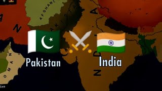 Age Of History 2  Pakistan Vs India [upl. by Ettenil]