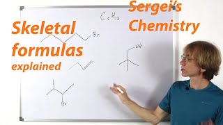 Skeletal formulas [upl. by Hamaso796]