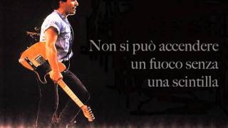 Bruce Springsteen  Dancing in the dark traduzione in italiano [upl. by Aber]