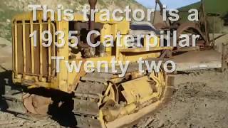 Cat 22 Pulls Austin Grader [upl. by Wardle]