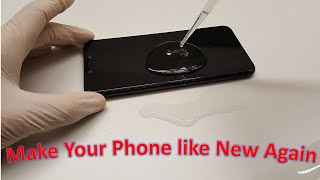 Nano Coating Smart Phone  Oleophobic Coating  Hydrophobic Coating [upl. by Rider]