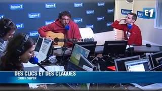 Didier Super  Cest la droite et la gauche Live Europe 1 [upl. by Inafit]