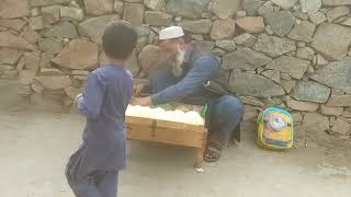 SWEETS On Street Of Khyber Pakhtunkhwa  THIS Poor Man Selling Sweets On Street Of Pakistan [upl. by Ibbob]