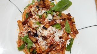 Eggplant Pasta Recipe  Vegetarian Recipes [upl. by Tekcirk]