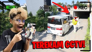 TEREKAM KAMERA CCTV MOBIL BAN UPIN IPIN BERHANTU MENGINTAI RUMAH BOCIL [upl. by Nnaillek313]