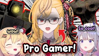 Kaela Shocked Biboo amp Haachama With Her Gamer Moves【Hololive  Lethal Company】 [upl. by Lewiss]