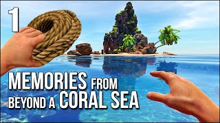 I Had To Escape Being Shipwrecked On A Desert Island In This FREE VR Game [upl. by Ainalem]