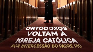 Padre Pio Cura um Câncer e Converte Paróquia Ortodoxa Inteira [upl. by Viccora]