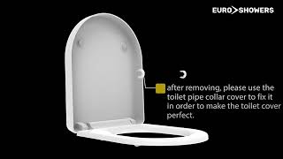 EuroShowers Toilet Seat Info 83080  Multi D Toilet Seat [upl. by Sesiom]