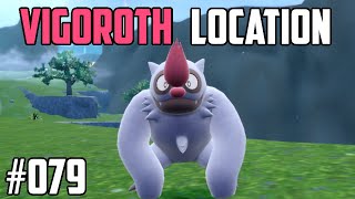 How to Catch Vigoroth  Pokémon Scarlet amp Violet [upl. by Coffey]