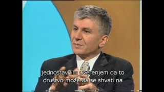 Zoran Djindjic  intervju na nemackom jeziku [upl. by Alyos]