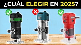 🔥 Las 5 MEJORES Fresadoras de Madera en 2025 ✅ CalidadPrecio Fresadora de Madera  Rebajadora [upl. by Sordnaxela]