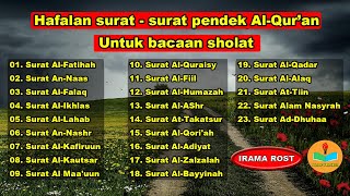 Hafalan surat surat pendek Al Quran untuk bacaan sholat [upl. by Terri]