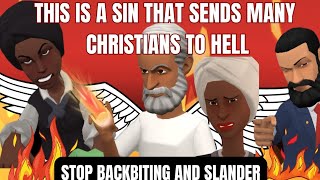 THIS IS WHY YOU MUST TO STOP BACKBITING AND SLANDER FULL MOVIE  CHRISTIAN ANIMATION [upl. by Vogele337]